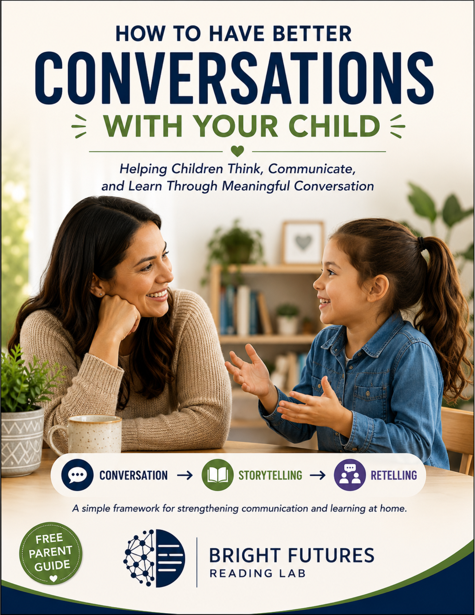 How to Have Better Conversations With Your Child free parent guide cover